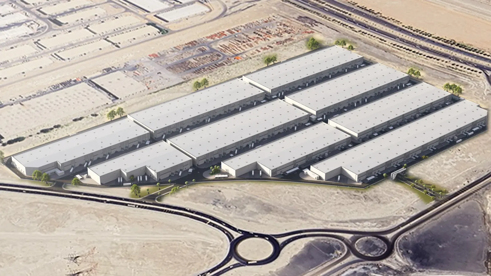 Aerial view of ADBH Expansion